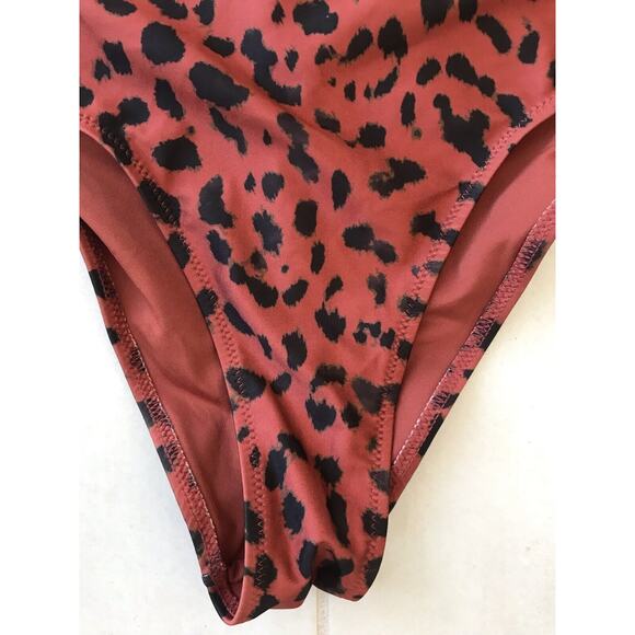 H&M Bikini Set Multicolor Animal Print Swimwear FLAWS - Picture 5 of 10